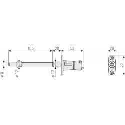 Blokada  rolet  RS 87